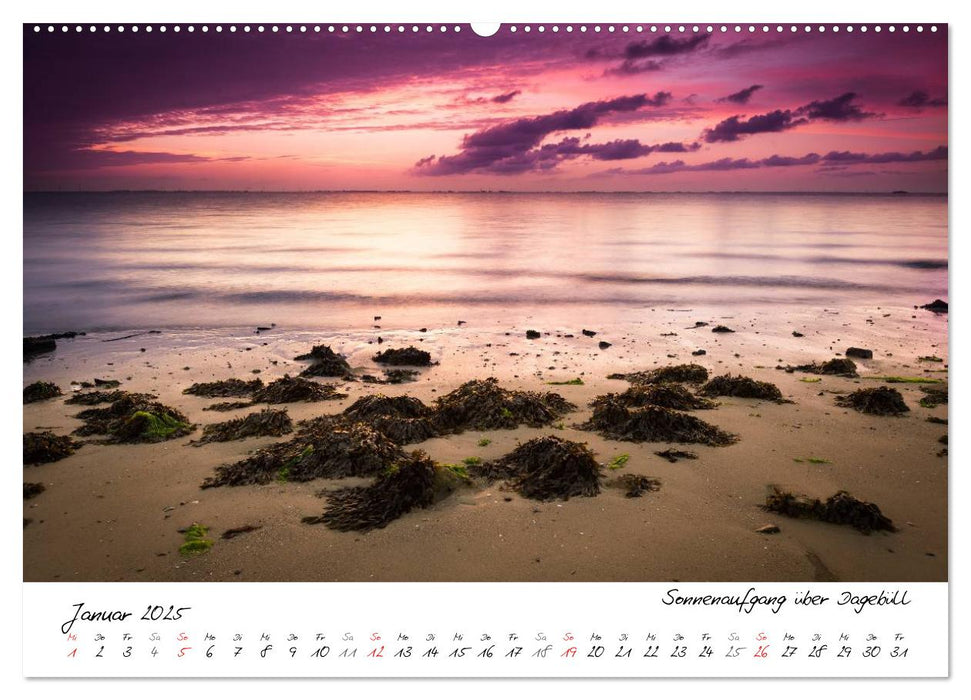 Föhrweh - Stimmungsvolle Nordsee Bilder (CALVENDO Premium Wandkalender 2025)