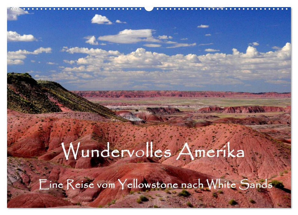 Wundervolles Amerika (CALVENDO Wandkalender 2025)