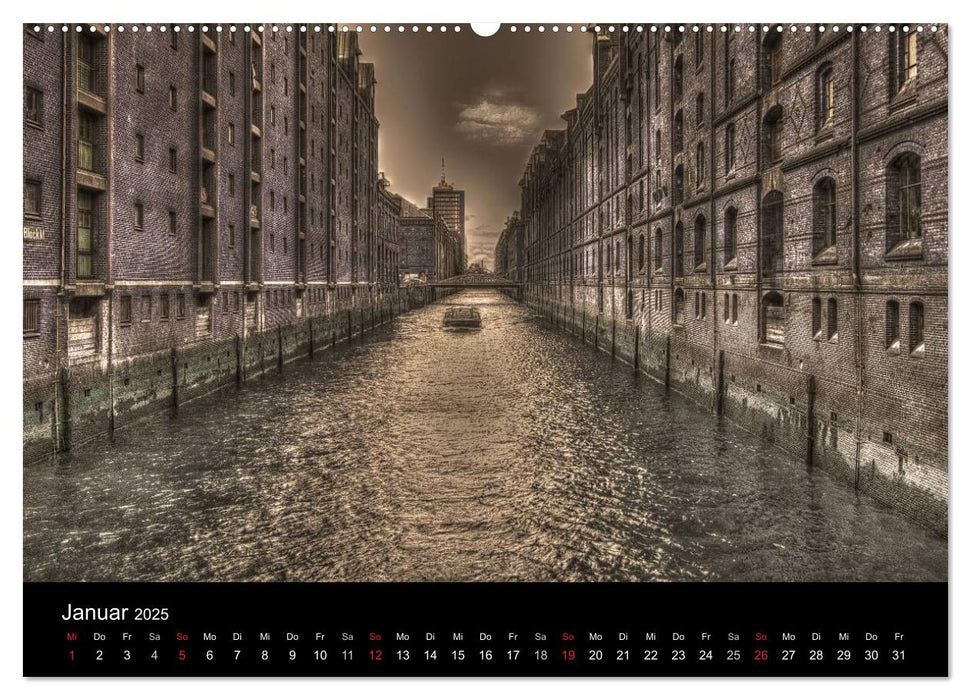 Hamburg (CALVENDO Premium Wandkalender 2025)