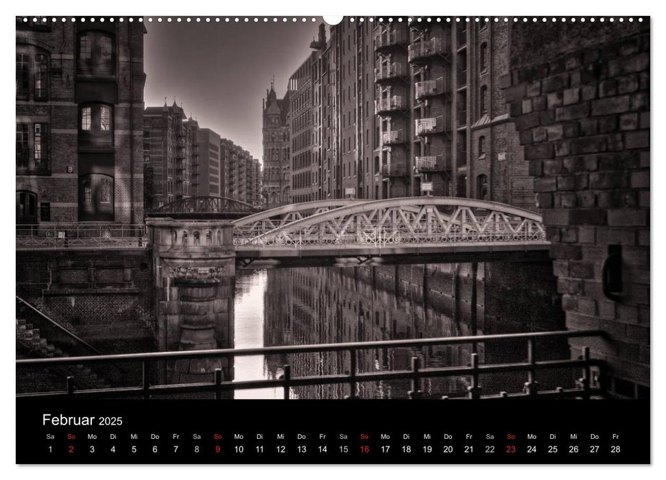 Hamburg (CALVENDO Premium Wandkalender 2025)