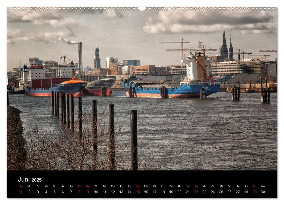 Hamburg (CALVENDO Premium Wandkalender 2025)