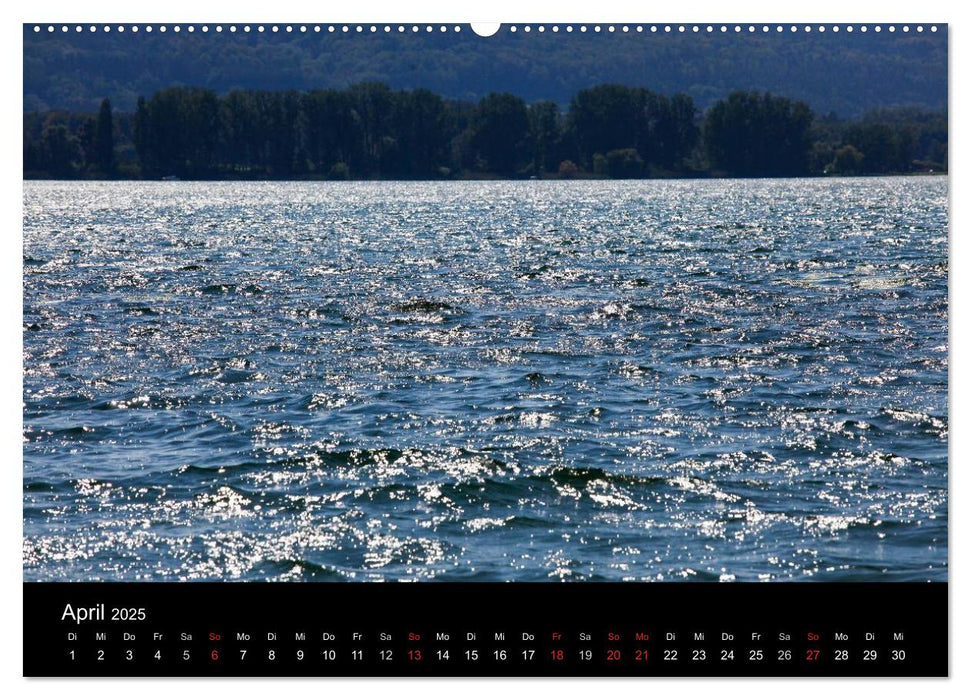 Am schönen Bodensee (CALVENDO Premium Wandkalender 2025)