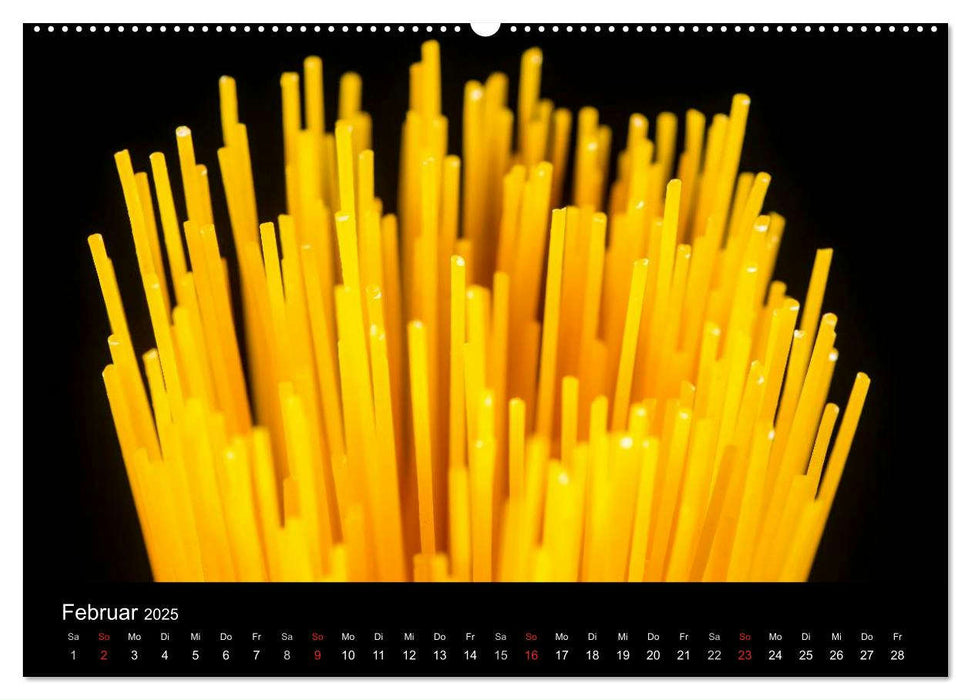 Pasta (CALVENDO Wandkalender 2025)