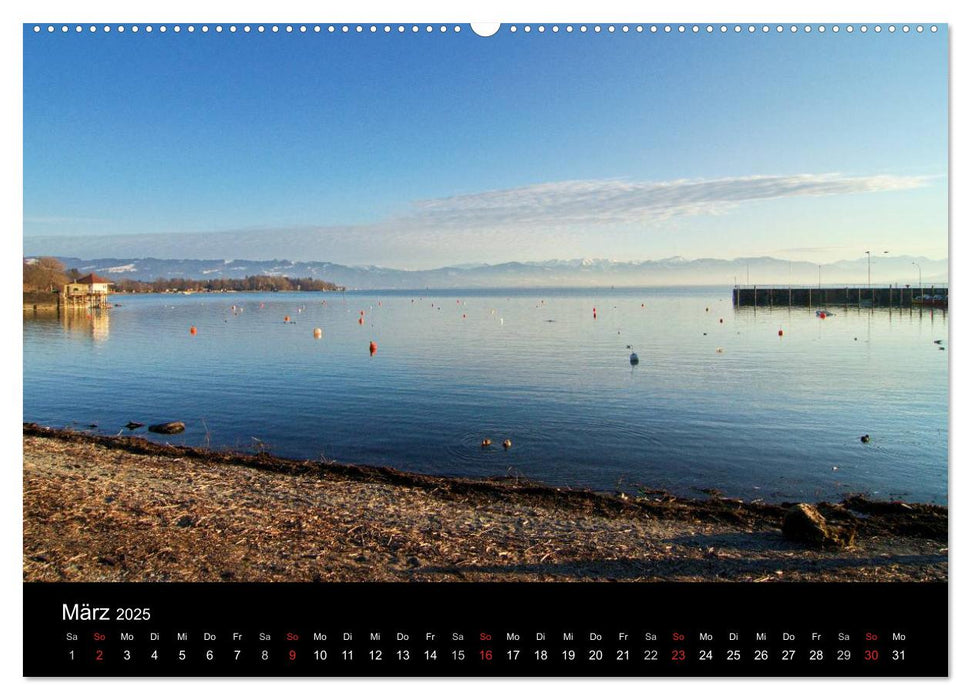 Ein Jahr am BODENSEE (CALVENDO Premium Wandkalender 2025)