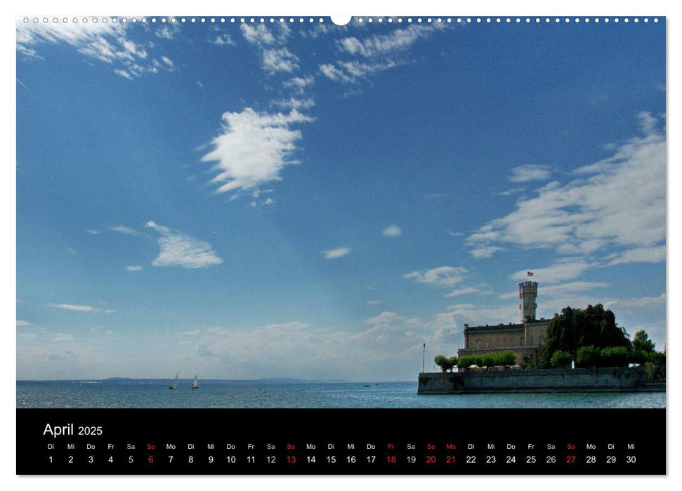 Ein Jahr am BODENSEE (CALVENDO Premium Wandkalender 2025)