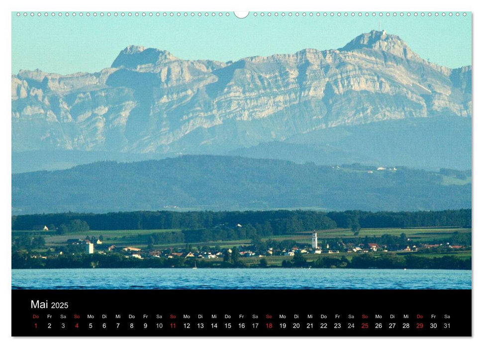 Ein Jahr am BODENSEE (CALVENDO Premium Wandkalender 2025)