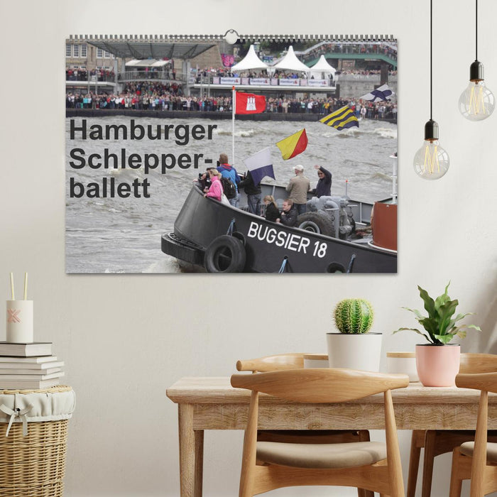 Hamburger Schlepperballett (CALVENDO Wandkalender 2025)