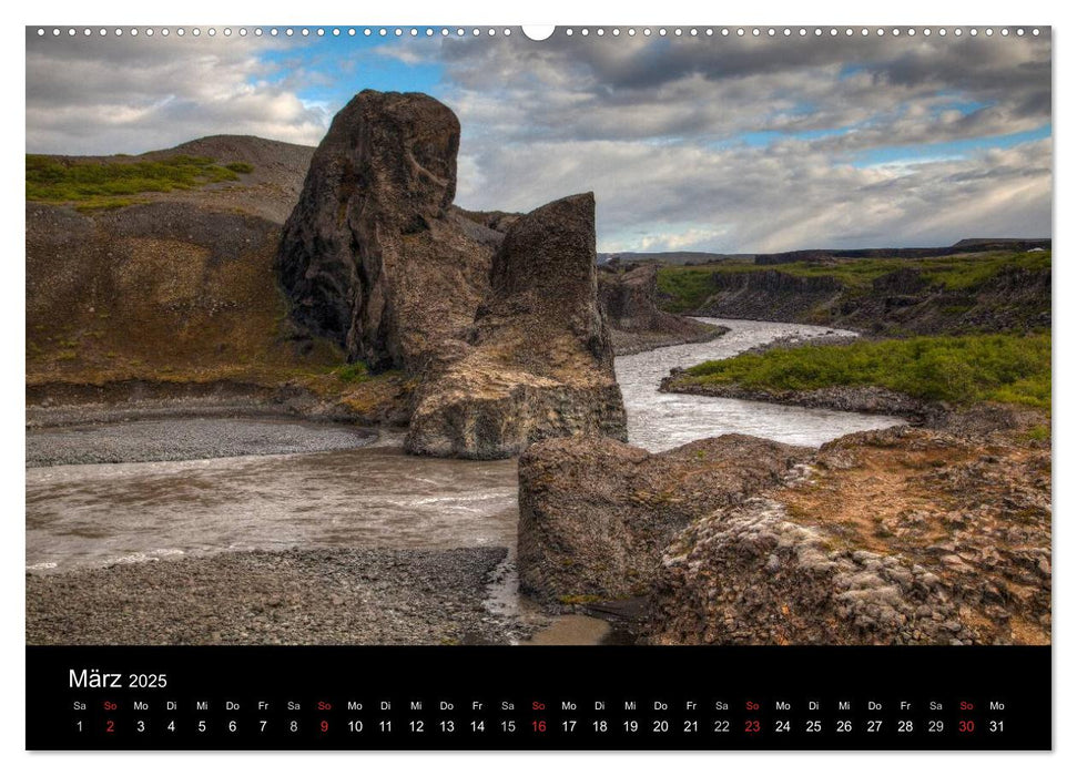 Island (CALVENDO Premium Wandkalender 2025)