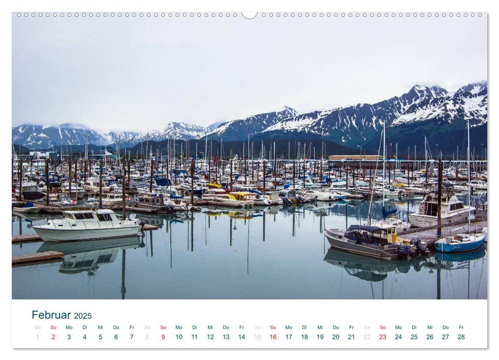 Der Alaska Kalender CH-Version (CALVENDO Premium Wandkalender 2025)