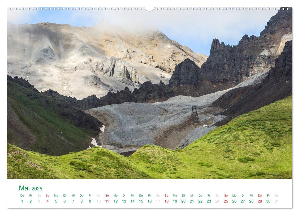 Der Alaska Kalender CH-Version (CALVENDO Premium Wandkalender 2025)