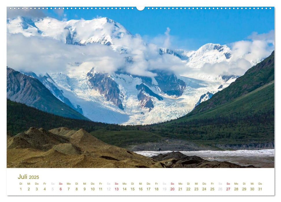 Der Alaska Kalender CH-Version (CALVENDO Premium Wandkalender 2025)