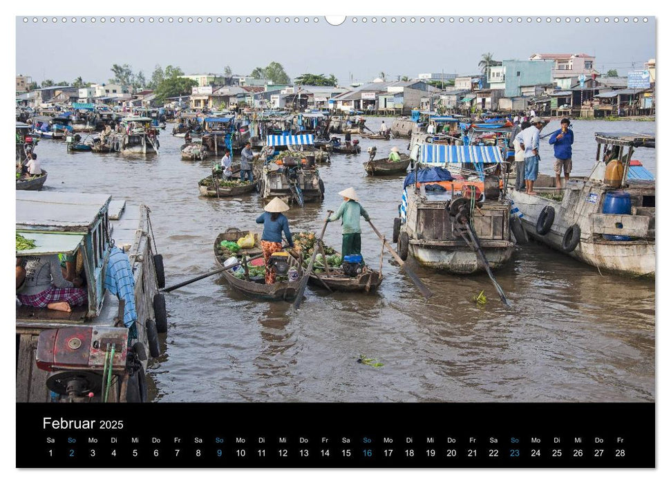 Vietnam (CALVENDO Premium Wandkalender 2025)