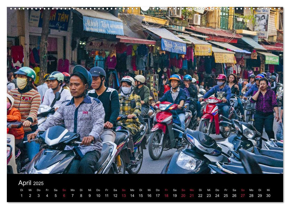 Vietnam (CALVENDO Premium Wandkalender 2025)