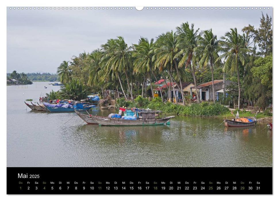 Vietnam (CALVENDO Premium Wandkalender 2025)