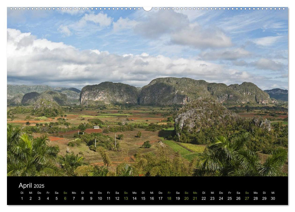 Cuba Highlights (CALVENDO Premium Wandkalender 2025)