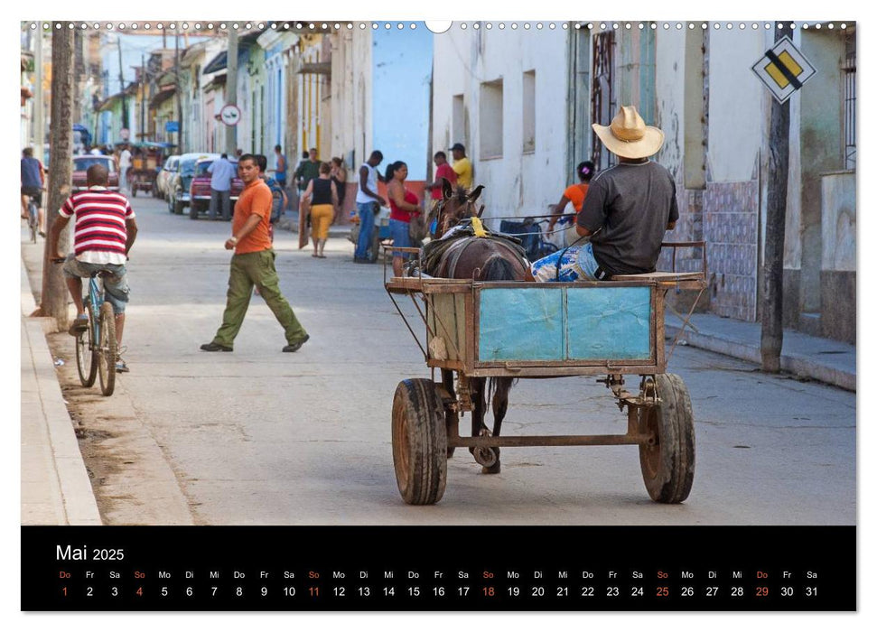 Cuba Highlights (CALVENDO Premium Wandkalender 2025)