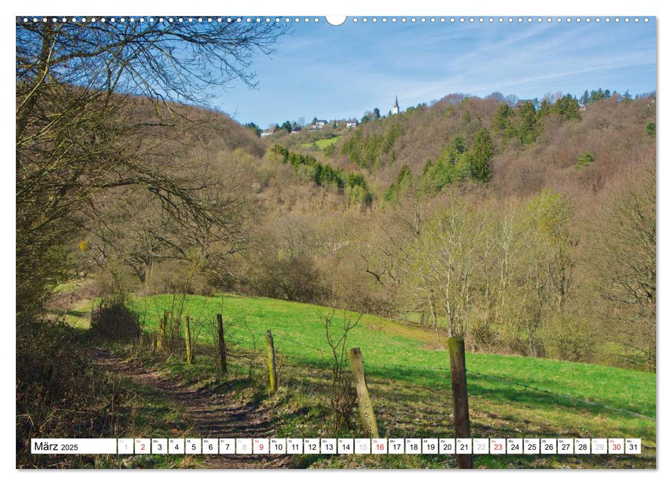 Traumhafte Wege durch die Eifel (CALVENDO Premium Wandkalender 2025)