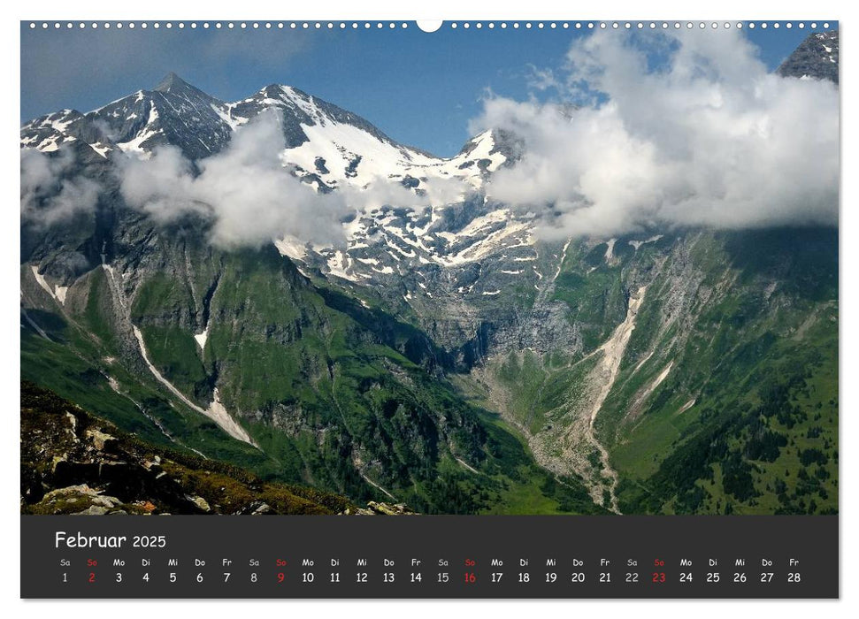 Am Großglockner (CALVENDO Premium Wandkalender 2025)