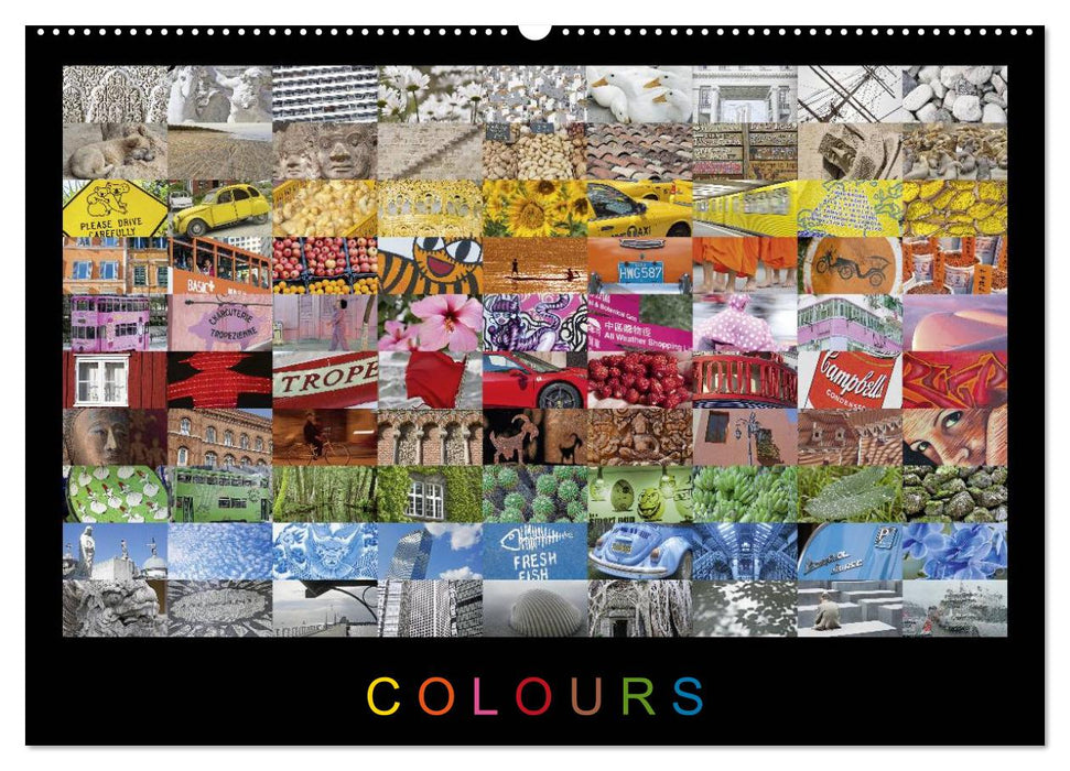 Colours (CALVENDO Wandkalender 2025)