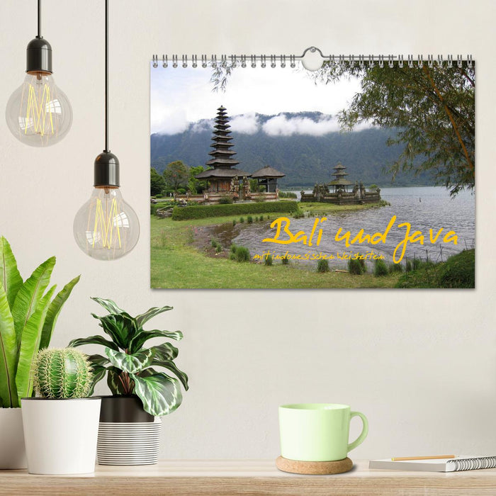 Bali und Java ~ mit indonesischen Weisheiten (CALVENDO Wandkalender 2025)