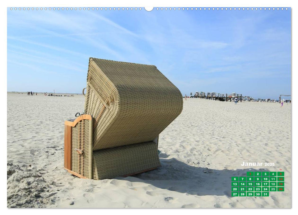 St. Peter-Ording (CALVENDO Premium Wandkalender 2025)