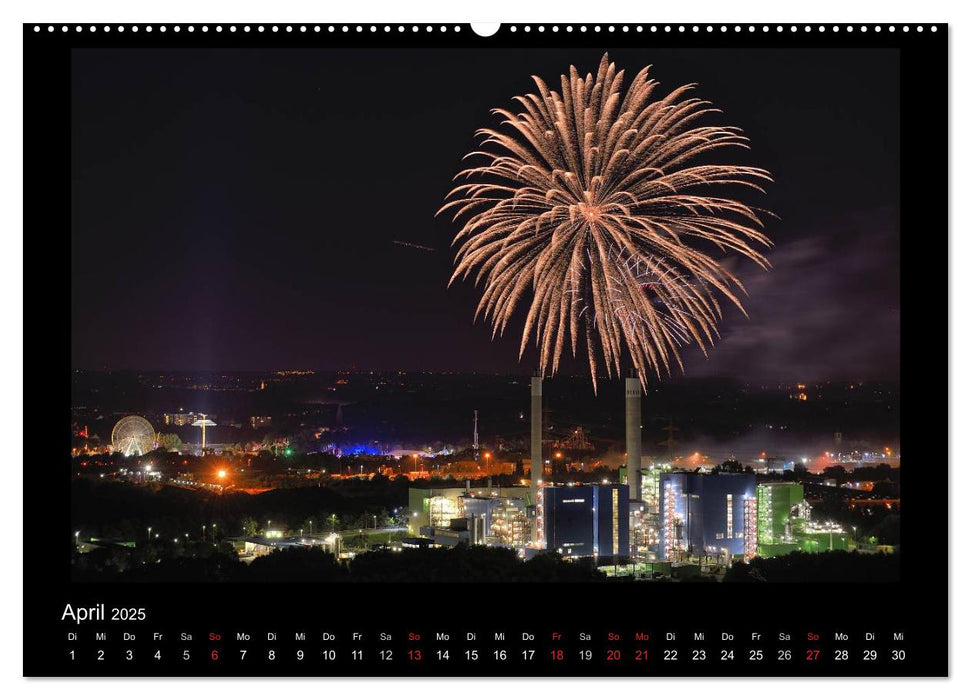 Feuerwerks - Impressionen (CALVENDO Wandkalender 2025)