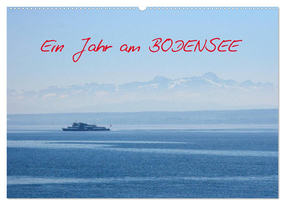 Ein Jahr am BODENSEE (CALVENDO Wandkalender 2025)