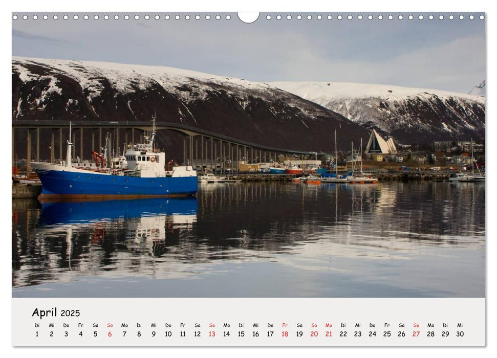 Auf dem Weg zum Nordkap (CALVENDO Wandkalender 2025)