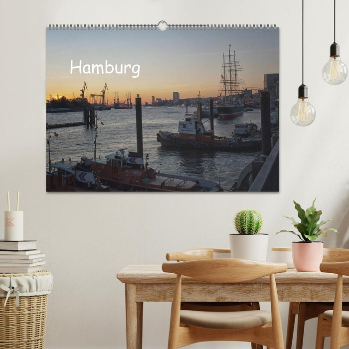 Hamburg (CALVENDO Wandkalender 2025)