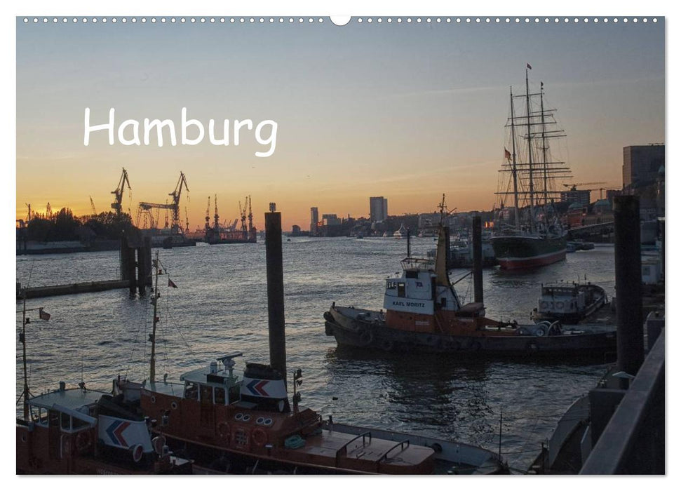 Hamburg (CALVENDO Wandkalender 2025)