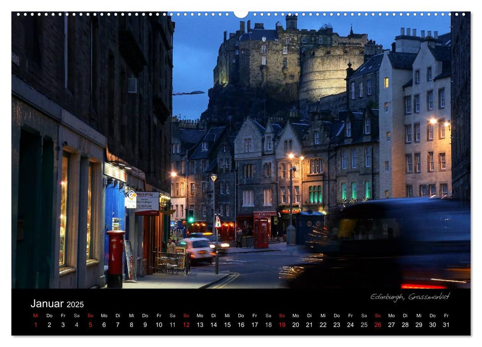 Schottland 2025 (CALVENDO Premium Wandkalender 2025)