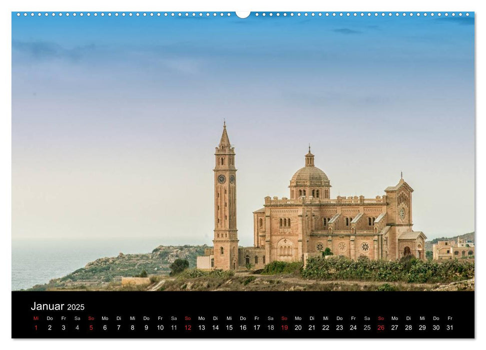 Malta & Gozo (CALVENDO Premium Wandkalender 2025)