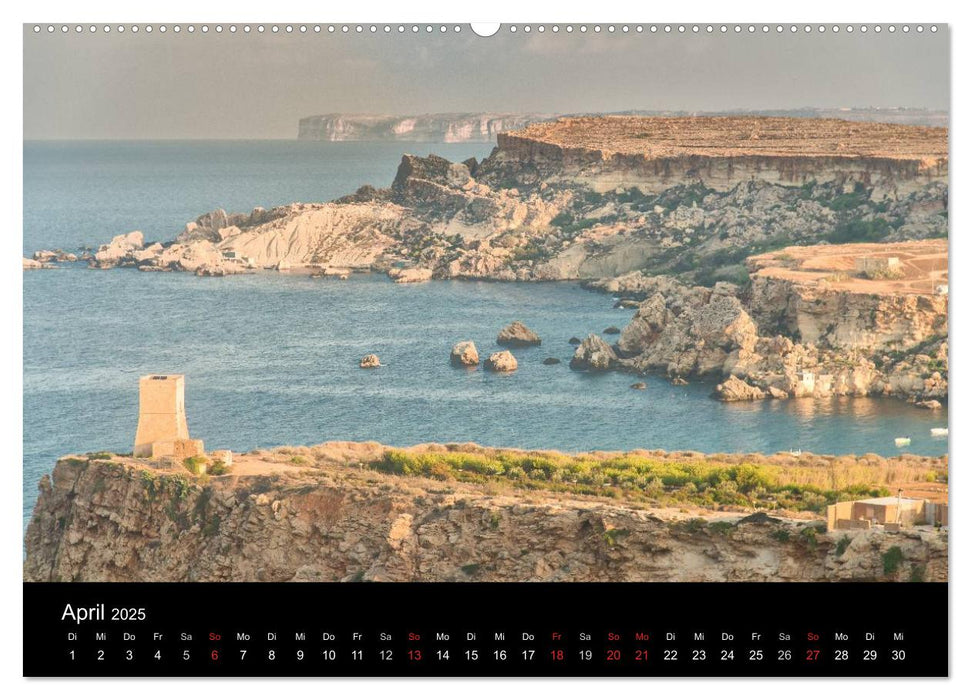 Malta & Gozo (CALVENDO Premium Wandkalender 2025)