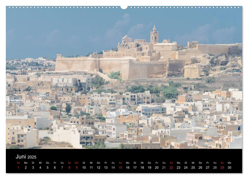 Malta & Gozo (CALVENDO Premium Wandkalender 2025)