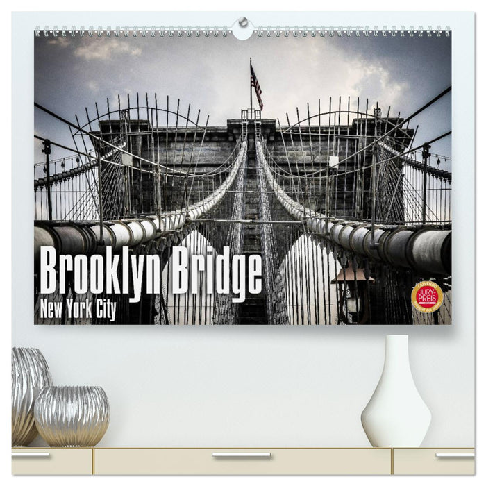 Brooklyn Bridge - New York City (CALVENDO Premium Wandkalender 2025)