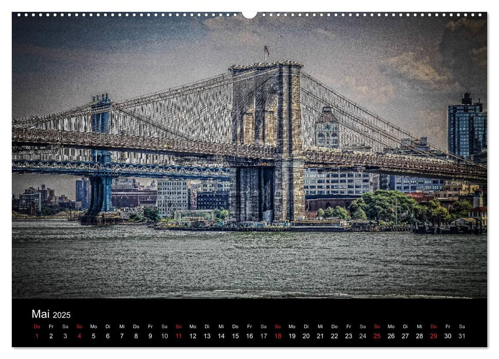 New York feeling (CALVENDO Wandkalender 2025)