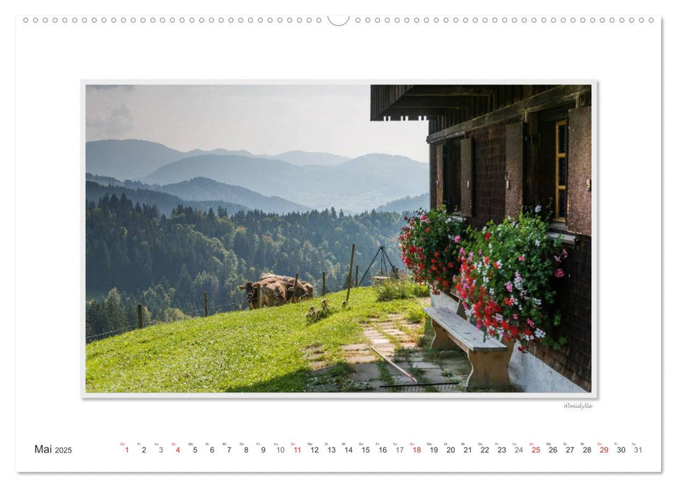 Emotionale Momente: Oberstaufen im Allgäu. (CALVENDO Premium Wandkalender 2025)