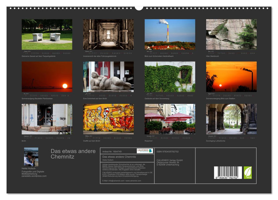 Das etwas andere Chemnitz (CALVENDO Premium Wandkalender 2025)