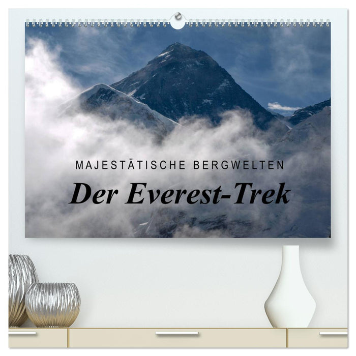 Majestätische Bergwelten - Der Everest Trek (CALVENDO Premium Wandkalender 2025)