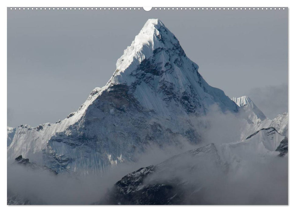 Majestätische Bergwelten - Der Everest Trek (CALVENDO Premium Wandkalender 2025)