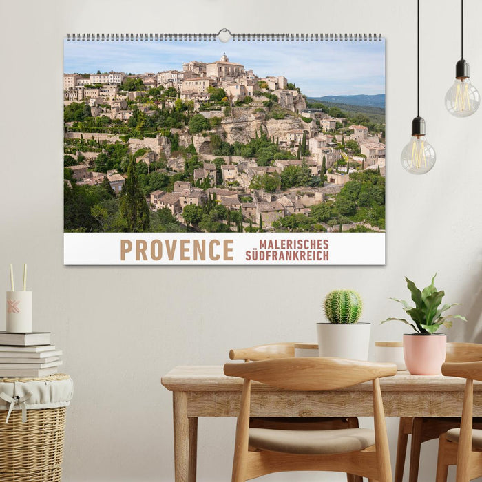 Provence: Malerisches Südfrankreich (CALVENDO Wandkalender 2025)