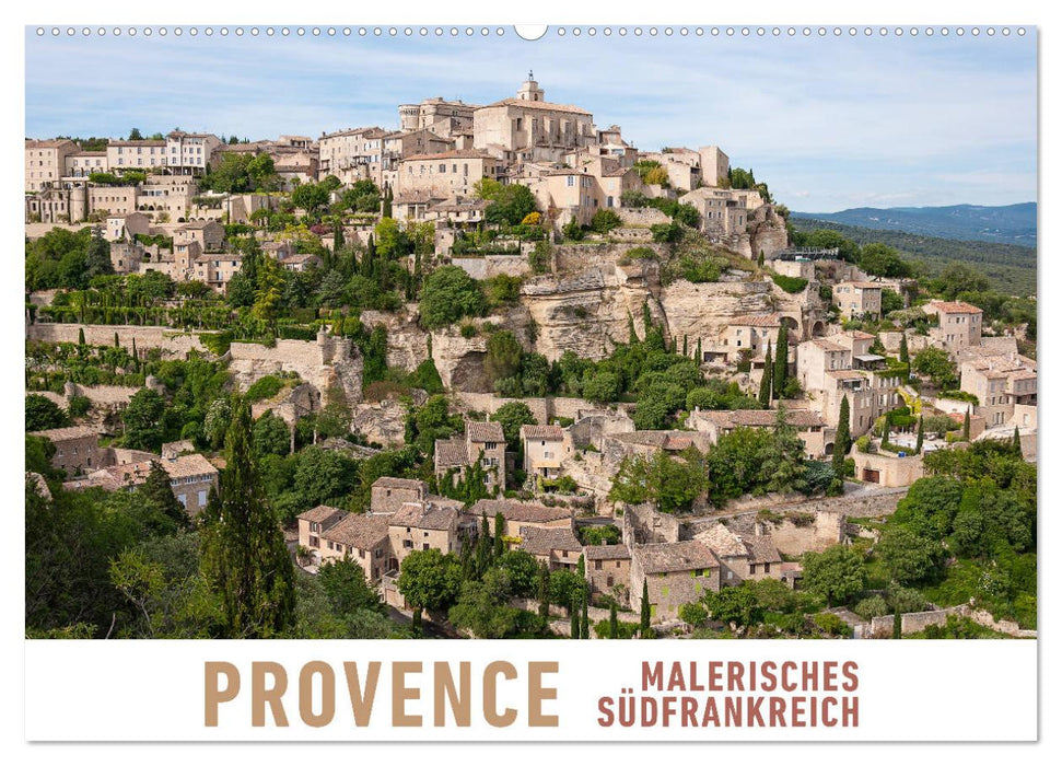 Provence: Malerisches Südfrankreich (CALVENDO Wandkalender 2025)