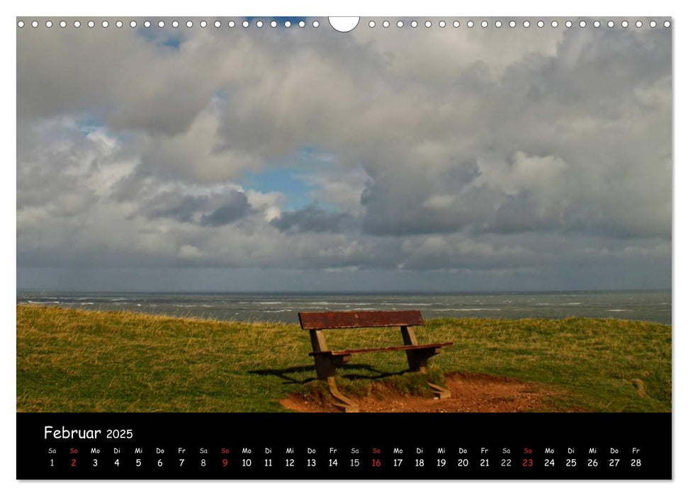 Helgoland und die Düne (CALVENDO Wandkalender 2025)