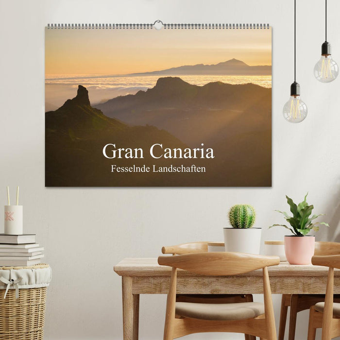 Gran Canaria - Fesselnde Landschaften (CALVENDO Wandkalender 2025)