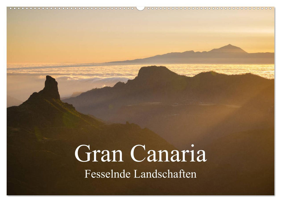 Gran Canaria - Fesselnde Landschaften (CALVENDO Wandkalender 2025)