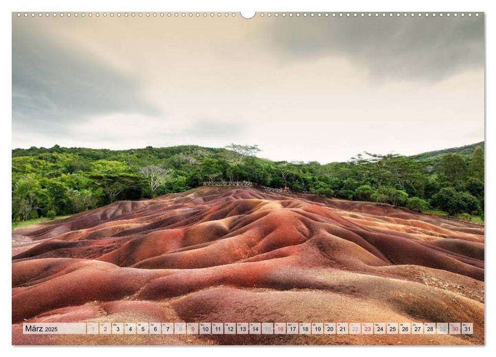 Mauritius - Perle im Indischen Ozean (CALVENDO Premium Wandkalender 2025)