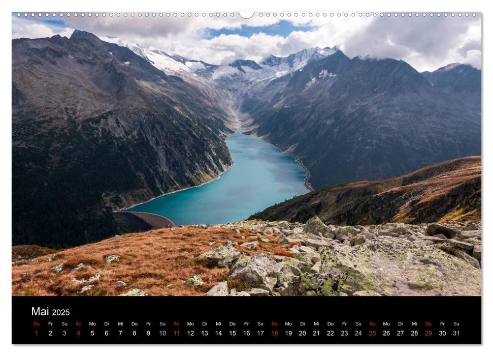 TIROL - Der Berliner Höhenweg (CALVENDO Premium Wandkalender 2025)