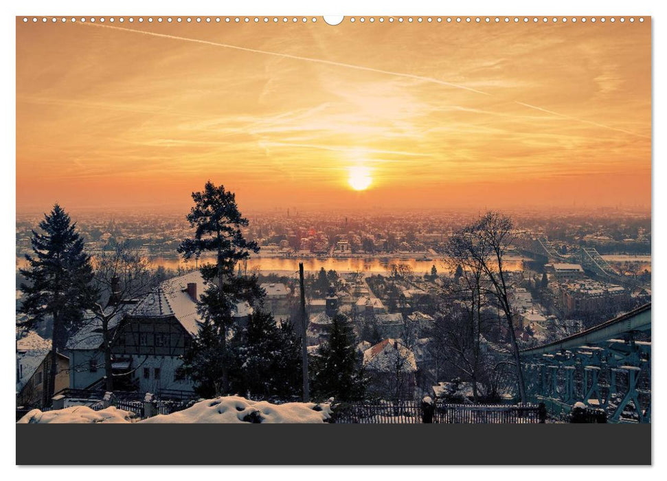 Barockstadt Dresden (CALVENDO Premium Wandkalender 2025)