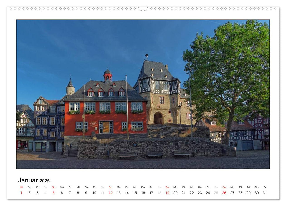 Idstein im Taunus (CALVENDO Premium Wandkalender 2025)