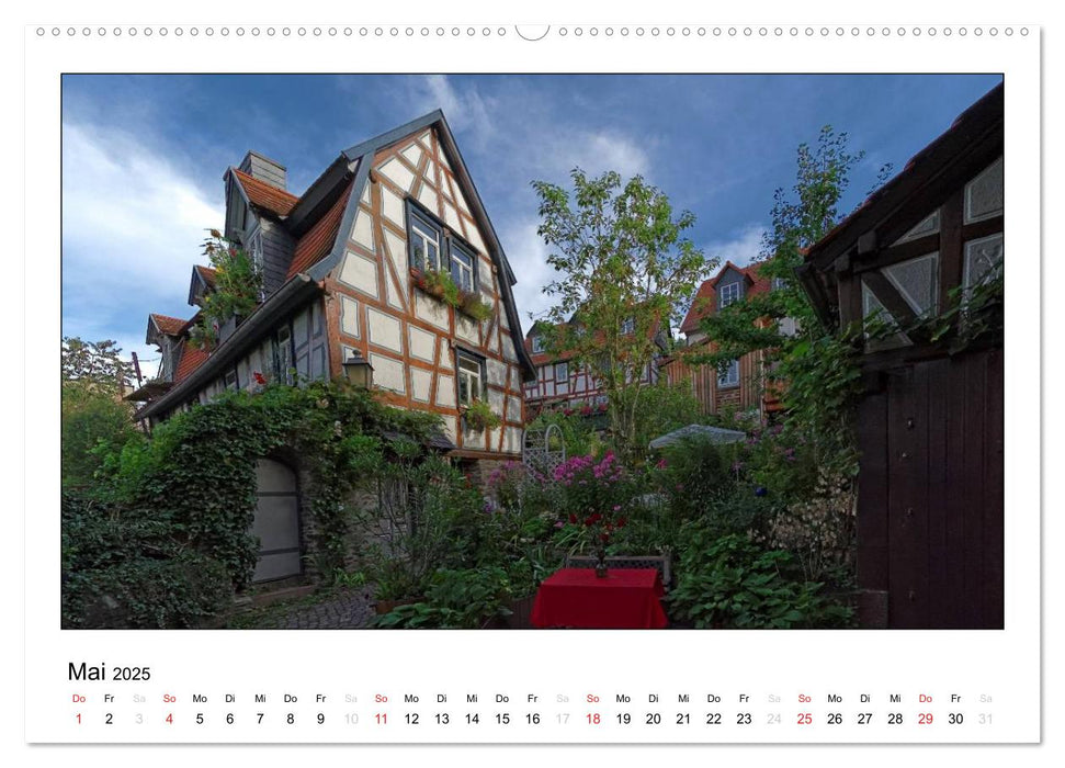 Idstein im Taunus (CALVENDO Premium Wandkalender 2025)